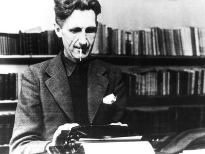 L'escriptor George Orwell.