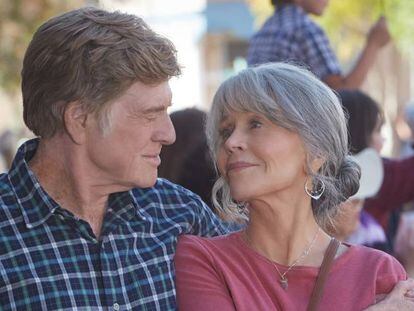 Robert Redford y Jane Fonda, en un fotograma de &#039;Our Souls at Night&#039;.