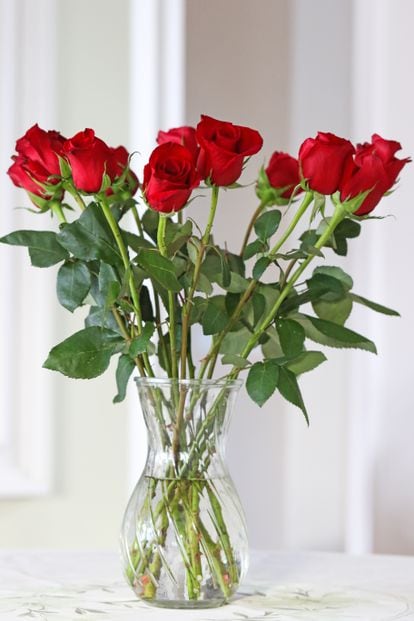 “Flowers evoke sensations that transport us to happy moments.”"explains florist Jesús Viñambres.
