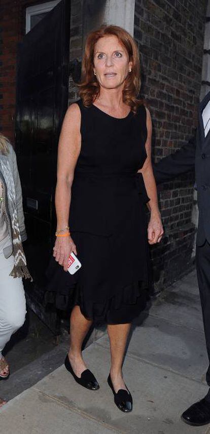 Sarah Ferguson, ex esposa de Andrés de Inglaterra.