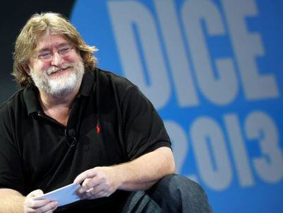 Gabe Newell, fundador de Valve. 