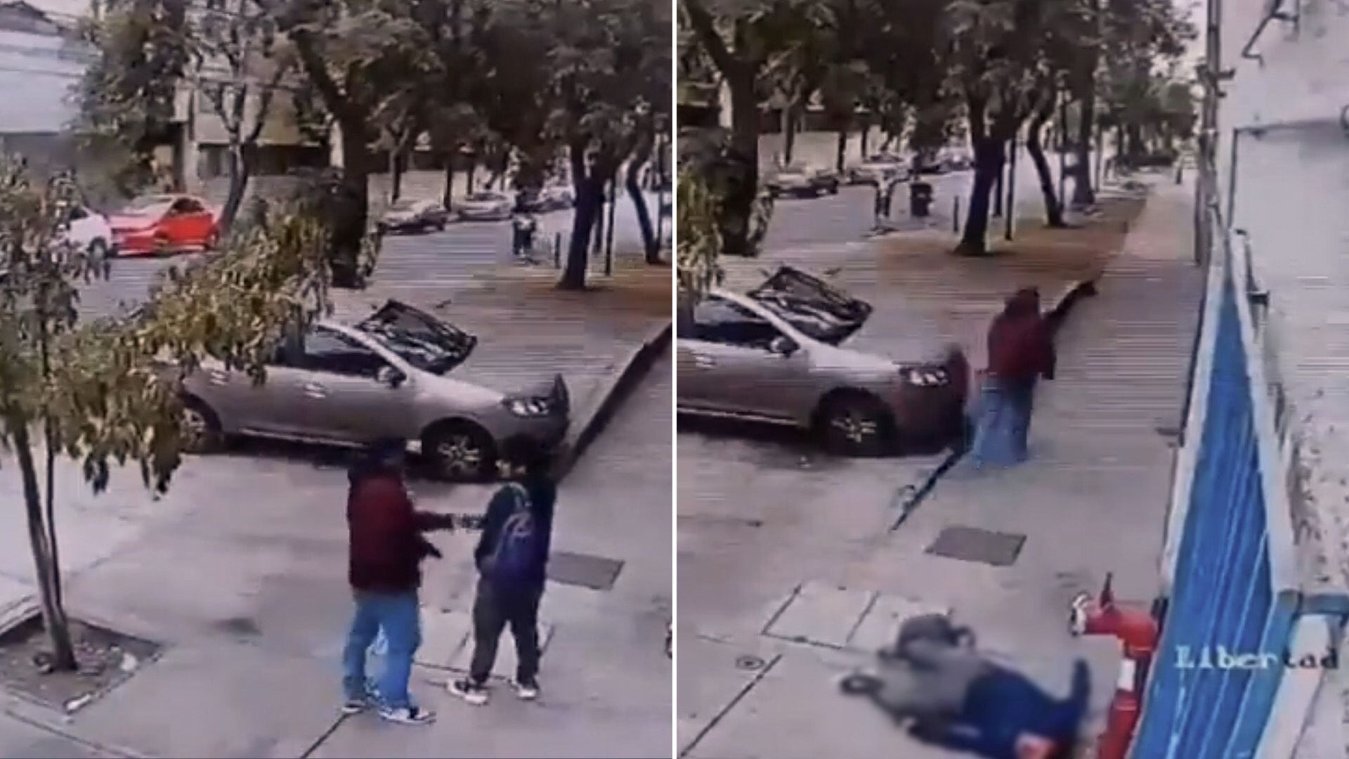 Impacto en Chile por el video de un asalto y asesinato a plena luz del día en Yungay, el barrio del presidente Boric