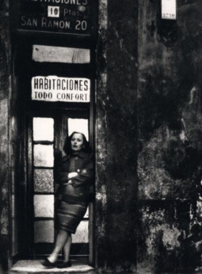 Prostituta barcelonesa entre 1958-61
