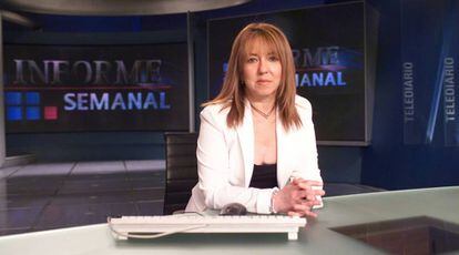 Alicia Gómez Montano, en 2004.