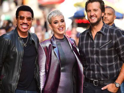 Lionel Richie, Katy Perry y Luke Bryan, jueces de &#039;American Idol&#039;.