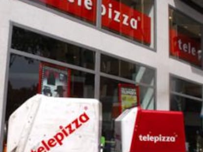 Un establecimiento de Telepizza