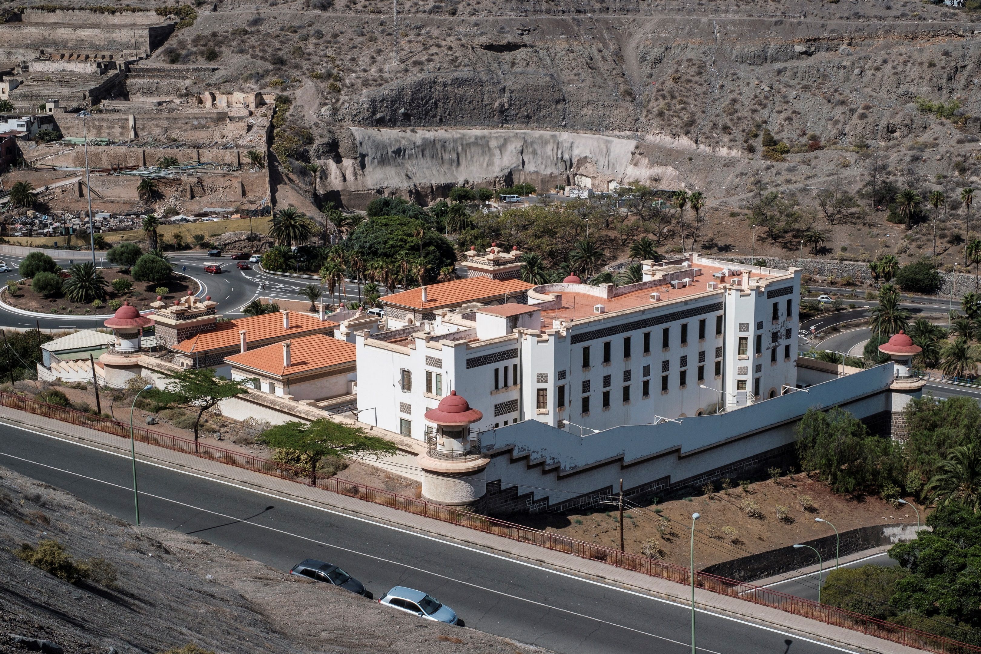 Centro de Internamiento de Extranjeros (CIE) de Barranco Seco, en Las Palmas de Gran Canaria.
