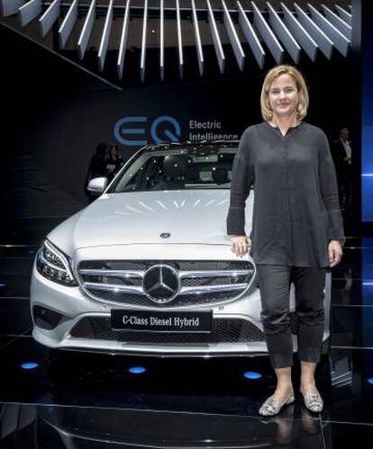 Brita Seeger, máxima responsable de Ventas y Marketing de Mercedes Benz Auto.