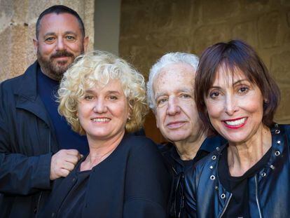 De izquierda a derecha, Pep&oacute;n Nieto, Ana Wagener, Jos&eacute; Carlos Plaza y Mar&iacute;a Barranco, en la presentaci&oacute;n de la nueva edici&oacute;n del Festival de M&eacute;rida.