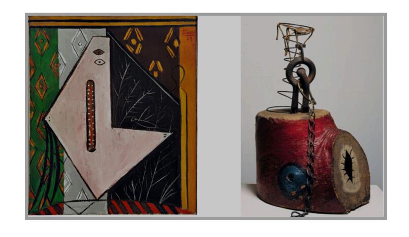 Picasso decía que el arte no puede ser nunca casto. El erotismo late en las obras de Picasso y Miró, con visones de la mujer como atracción y amenaza. 'Cabeza (de muchacha)', de Picasso (1929), inquieta con la abertura vaginal cerrada como una cremallera o una cicatriz, tan perturbadora como la escultura sadomasoquista de 1935-1936 que fascinó a Breton.