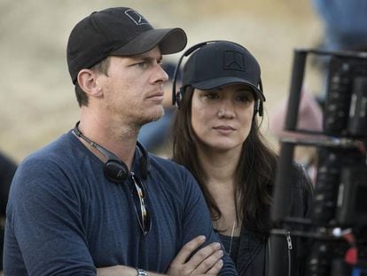 Jonathan Nolan y Lisa Joy, creadores de la serie 'Westworld'.