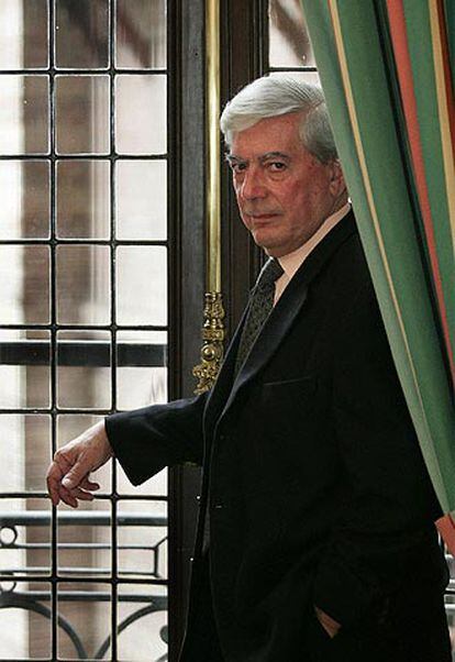 Mario Vargas Llosa, en la Casa de América.