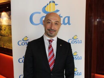 Raffaele D&rsquo;Ambrosio, director general de Costa Cruceros para Espa&ntilde;a y Portugal.