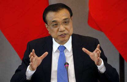 El primer ministro chino,  Li Keqiang. 