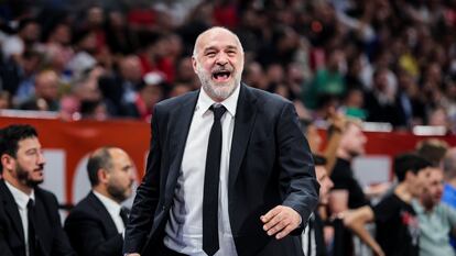 Pablo Laso, en su etapa en el Madrid.