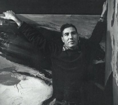 El pintor José Guerrero (1914-1991).