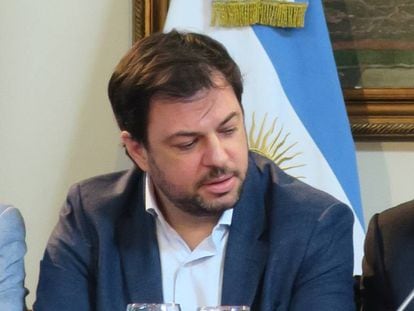 El subsecretario general de Presidencia de Argentina, Valentín Díaz Gilligan, en Buenos Aires, en noviembre de 2016.