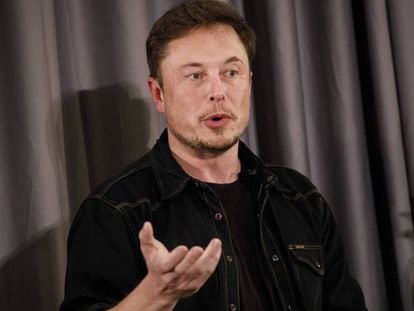 El cofundador de Tesla Elon Musk, en Los Ángeles (California), el pasado mayo. 