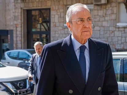 El presidente de ACS y del Real Madrid, Florentino Pérez, en una fotografía del mes pasado en madrid.