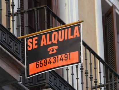 Los españoles destinan el 40% de sus ingresos al alquiler, 12 puntos más que en 2015