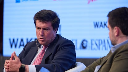 El presidente de Merlin Properties, Ismael Clemente, el pasado 30 de marzo en Madrid.