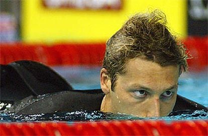 El nadador Ian Thorpe.