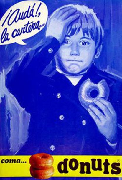 En 1973 Donuts se coló definitivamente en los hogares españoles con la publicidad que tenía como protagonista a un niño olvidadizo.