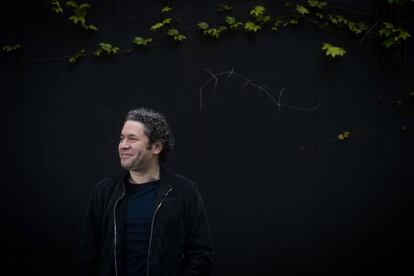 Gustavo Dudamel, nou director musical de l'Òpera de París, retratat dimecres passat a Barcelona.