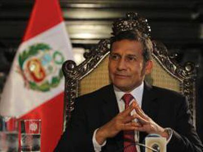 En la imagen, el presidente de Perú, Ollanta Humala. EFE/Archivo