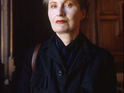 La escritora Elfriede Jelinek.