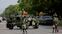 Soldados de la Guardia Nacional en el municipio de Guanajuato donde fue capturado El Marro. En vídeo, declaraciones de López Obrador tras el arresto.