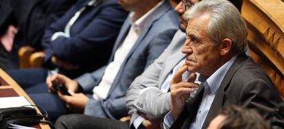 El líder comunista portugués Jerónimo de Sousa, en el parlamento el pasado 23 de octubre.
