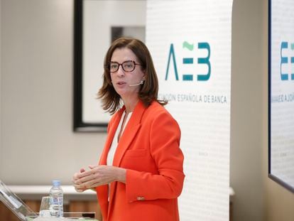 La presidenta de la AEB, Alejandra Kindelán.