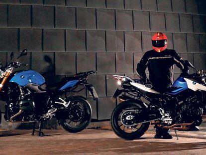 Los modelos 2015 de las BMW R 1200 R (izquierda) y F 800 R. 