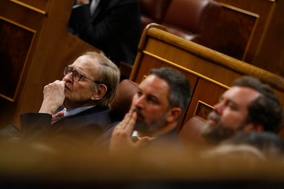 Moción de censura de Vox el 21 de marzo.