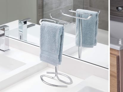 Dale un toque sofisticado y elegante a tu baño con estos toalleros superventas.