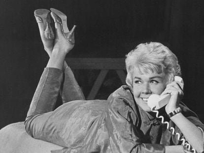 Doris Day en una imagen promocional durante su época dorada como actriz.