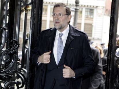 El presidente del Gobierno, Mariano Rajoy