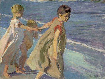 'Niños en la playa' (1904), de Sorolla.