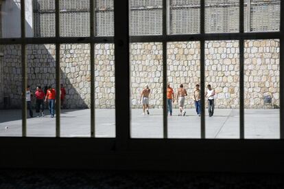 Patio de la prisión de Tarragona.