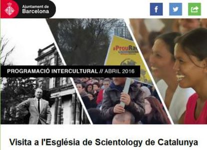 Imagen del boletín mensual de BCN Interculturalitat