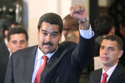 Maduro, tras la reunión.