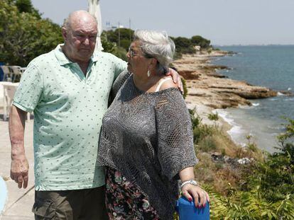 Hans Rolph Phannkuchen y su mujer Sigrid, en Alcanar.