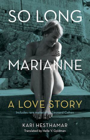 Portada del libro 'So long Marianne: a love story', del noruego Kari Hesthamar que narra la relación de los dos amantes.