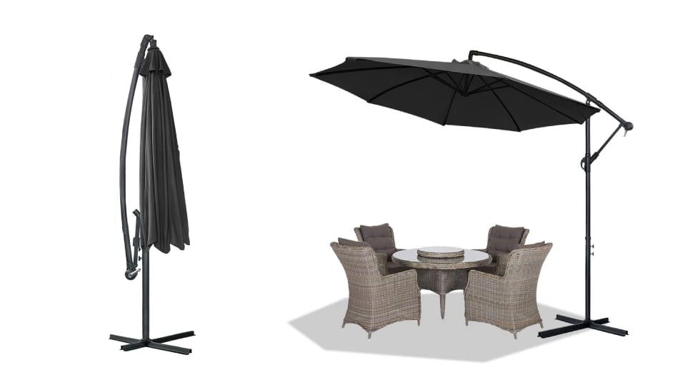 Diez sombrillas, toldos y carpas para protegerse del sol en el jardín o