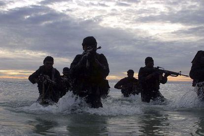 Imagen de archivo de los Navy Seals de EE UU.