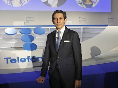 José María Álvarez-Pallete, presidente de Telefónica.