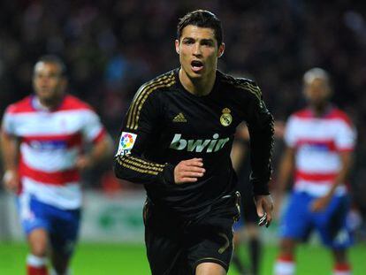 Cristiano Ronaldo, ante el Granada.