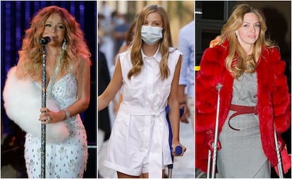 Mariah Carey, Sofía de Borbón y Genoveva Casanova.