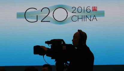 Una c&aacute;mara en la cumbre del G20 de China.